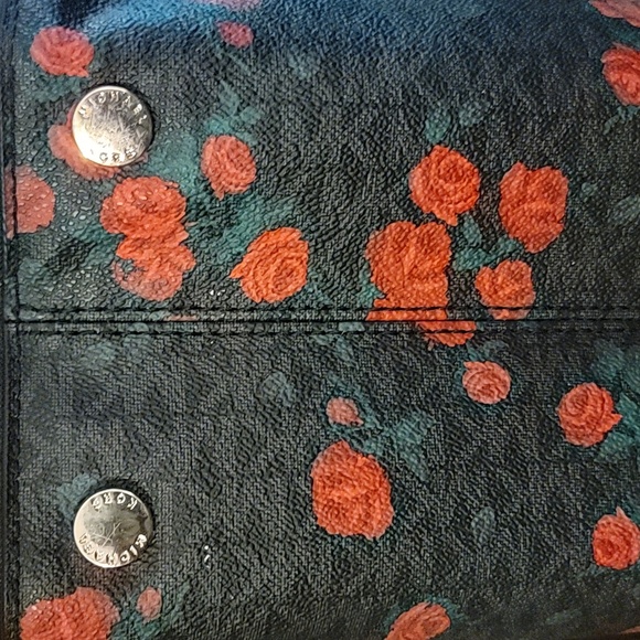 Michael Kors Rose Print Purse New - Picture 9 of 13